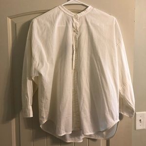 Everlane button up blouse